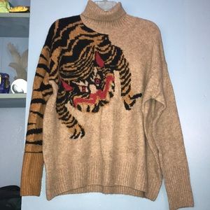 H&M Tiger Sweater, Size XS